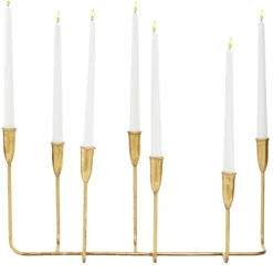 Kirkland's Home Iron Taper Candle Holder- Candle Holders