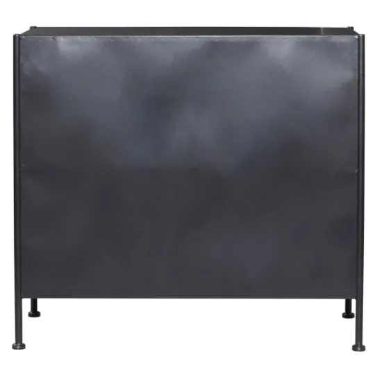 Kirkland's Home Iron X-Panel Cabinet- Cabinets & Sideboards