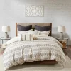 Kirkland's Home Ivory Jacquard King 3-Pc. Comforter Set- Comforters