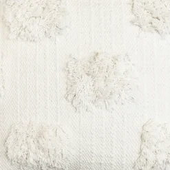 Kirkland's Home Ivory Tufted Dots Throw Pillow- Pillows