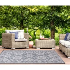 Kirkland's Home Ivy Indoor/Outdoor Area Rug, 4X7- Outdoor Rugs