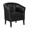 Kirkland's Home Jack Barrel Back Club Chair- Accent Chairs
