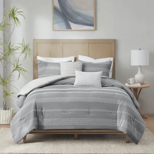 Kirkland's Home Jacquard 5-Pc. Full/Queen Comforter Set- Comforters