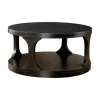 Kirkland's Home Jarrod Antique Wood Grain Shelf Coffee Table- Coffee Tables