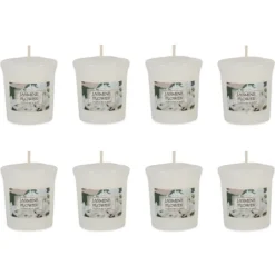 Kirkland's Home Jasmine Flower Votive Candles, Set Of 8- Candles