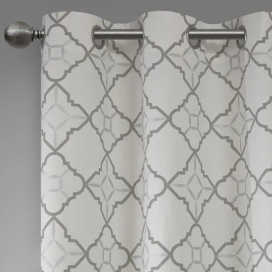 Kirkland's Home Jax Cotton Curtain Panel Set, 63 In.- Curtains & Drapes