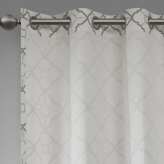 Kirkland's Home Jax Cotton Curtain Panel Set, 63 In.- Curtains & Drapes
