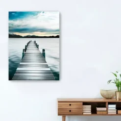 Kirkland's Home Jetty Dock Giclee Canvas Art Print, 48X36 In.- Canvas Art