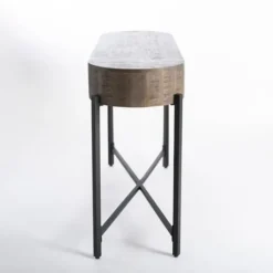 Kirkland's Home Jodi Mango Wood Console Table- Console Tables