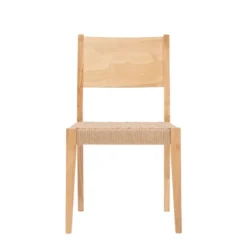 Kirkland's Home Judith Natural Woven Rope Dining Chairs, Set Of 2- Dining Chairs