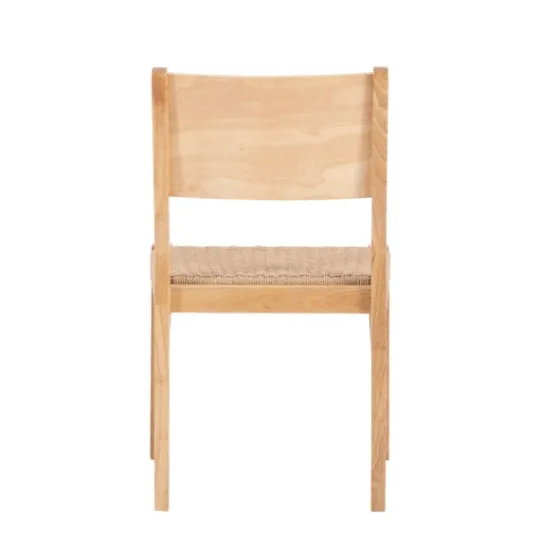 Kirkland's Home Judith Natural Woven Rope Dining Chairs, Set Of 2- Dining Chairs