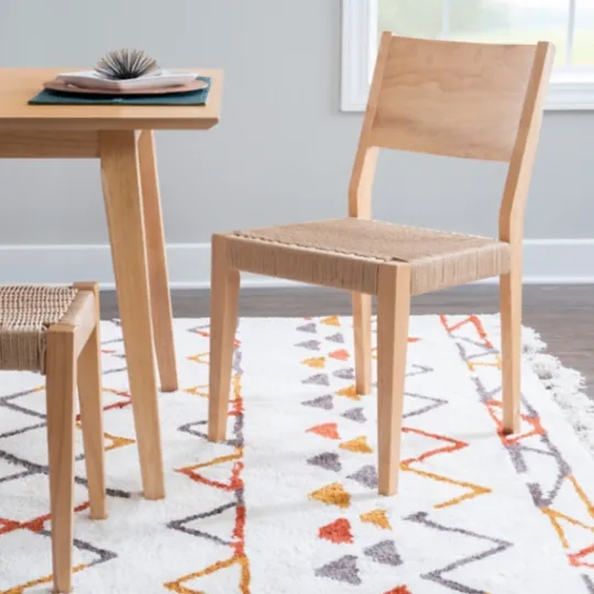 Kirkland's Home Judith Natural Woven Rope Dining Chairs, Set Of 2- Dining Chairs