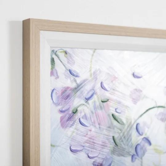 Kirkland's Home July Larkspur Framed Art Print- Framed Art