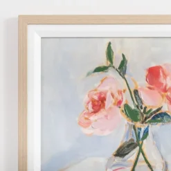 Kirkland's Home June Roses Framed Art Print- Framed Art