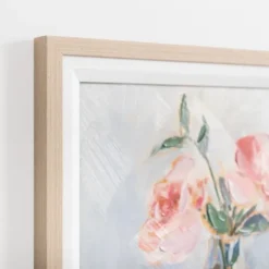 Kirkland's Home June Roses Framed Art Print- Framed Art
