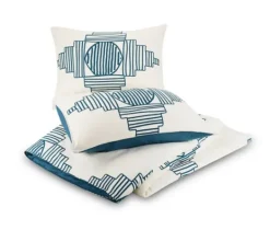 Kirkland's Home Justina Blakeney Blue All Dance King Duvet Set- Duvets