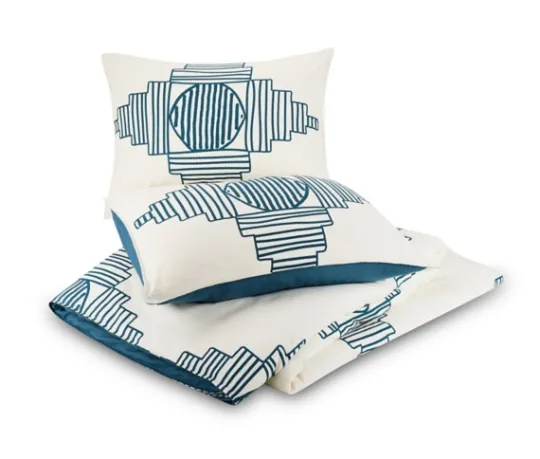 Kirkland's Home Justina Blakeney Blue All Dance King Duvet Set- Duvets