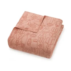Kirkland's Home Justina Blakeney Blush Hamsa King Quilt Set- Quilts