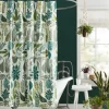 Kirkland's Home Justina Blakeney Green Jardin Shower Curtain- Shower Curtains
