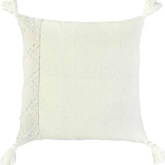 Kirkland's Home Kantha Stitch Recycled Throw Pillow- Pillows