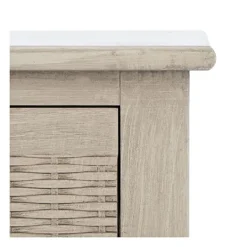 Kirkland's Home Karson Carved Turned Legs Accent Table- Accent & End Tables