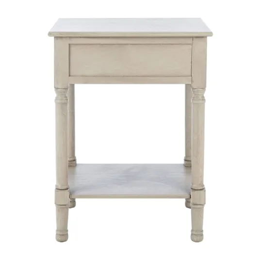 Kirkland's Home Karson Carved Turned Legs Accent Table- Accent & End Tables