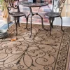 Kirkland's Home Kathleen Scroll Outdoor Area Rug, 5X7- Outdoor Rugs