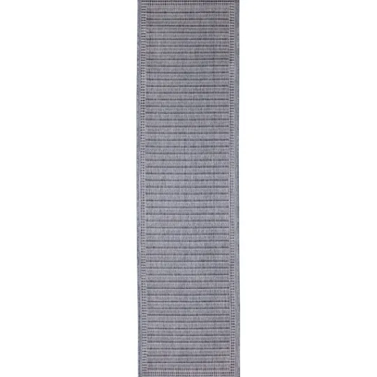 Kirkland's Home Kaya Navy Gradient Indoor/Outdoor Runner, 1X7- Outdoor Rugs