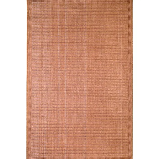 Kirkland's Home Kaya Rust Gradient Indoor/Outdoor Area Rug, 6X9- Outdoor Rugs