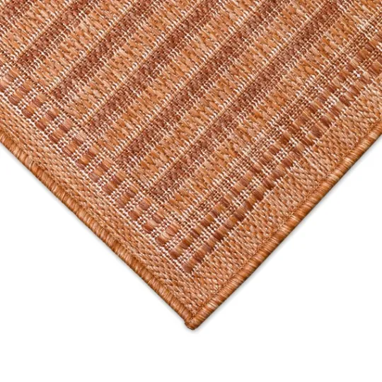 Kirkland's Home Kaya Rust Gradient Indoor/Outdoor Area Rug, 6X9- Outdoor Rugs