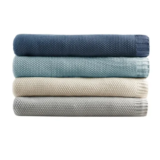 Kirkland's Home King Rylan Knit Blanket- Blankets & Throws