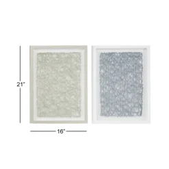 Kirkland's Home Knotted String 2-Pc. Shadow Box Set- Framed Art