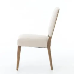 Kirkland's Home Kurt Natural Linen Dining Chair- Dining Chairs