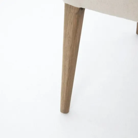 Kirkland's Home Kurt Natural Linen Dining Chair- Dining Chairs