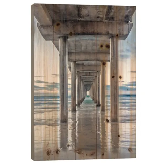 Kirkland's Home La Jolla Pier Wood Art Print- Wall Plaques