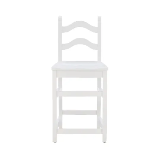 Kirkland's Home Ladder Back Counter Stools, Set Of 2- Bar Stools & Counter Height Stools