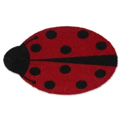 Kirkland's Home Ladybug Shaped Doormat- Doormats