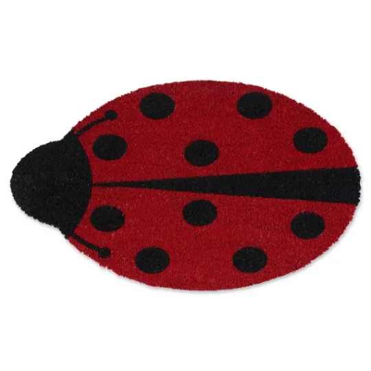 Kirkland's Home Ladybug Shaped Doormat- Doormats