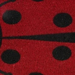Kirkland's Home Ladybug Shaped Doormat- Doormats