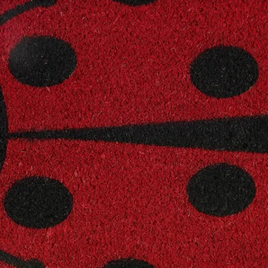 Kirkland's Home Ladybug Shaped Doormat- Doormats