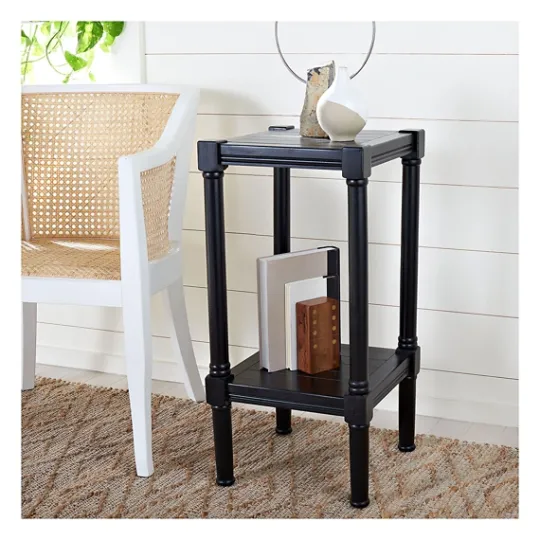 Kirkland's Home Landry Carved Legs Accent Table- Accent & End Tables