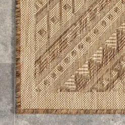 Kirkland's Home Landy Aztec Outdoor Rug, 5X8- Outdoor Rugs