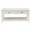 Kirkland's Home Lattice Raised Top Storage Coffee Table- Coffee Tables
