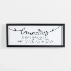 Kirkland's Home Laundry Sorting Through Life Wall Plaque- Wall Quotes & Signs