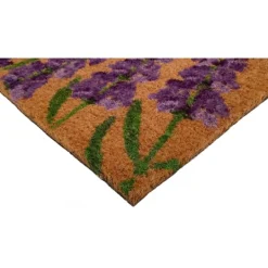 Kirkland's Home Lavender Hello Doormat- Doormats
