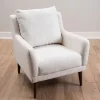 Kirkland's Home Layla Vanilla Speckle Armchair- Accent Chairs