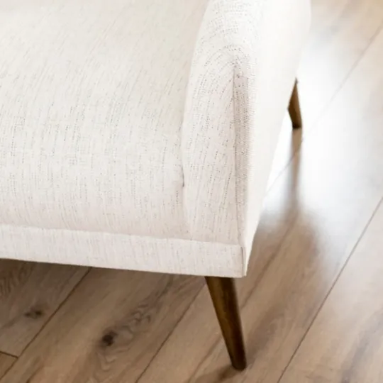 Kirkland's Home Layla Vanilla Speckle Loveseat- Sofas & Loveseats