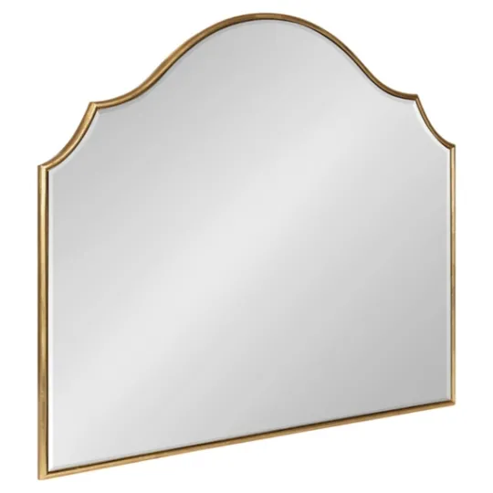 Kirkland's Home Leanna Gold Arched Frame Mirror- Decorative Mirrors