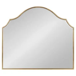 Kirkland's Home Leanna Gold Arched Frame Mirror- Decorative Mirrors