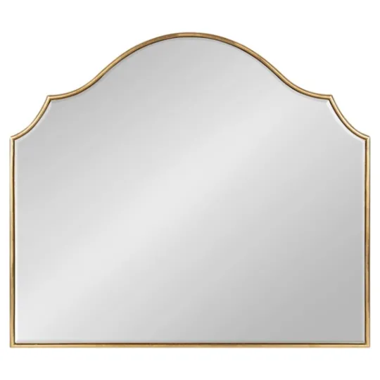 Kirkland's Home Leanna Gold Arched Frame Mirror- Decorative Mirrors